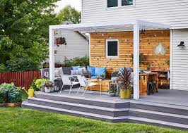 attached pergola ideas to boost shade