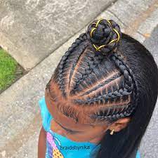Plus, thanks to online media, one can get creative and experiment with a number of natural hairstyles. Too Cute Tag A Friend Who Would Love This Style Follow Naturalhairlovez For More Natu Kids Braided Hairstyles Kids Hairstyles Braided Hairstyles