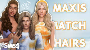 best maxis match cc hairs the sims