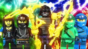 LEGO NINJAGO LEGACY PART 2 - BATTLE FOR THE GOLDEN WEAPONS - YouTube