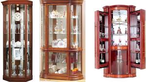wooden and gl display cabinet ideas