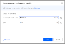 using windows environment variables in