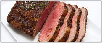 simply roasted boneless beef strip loin