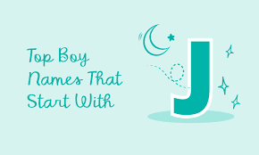 top baby boy names that start with j
