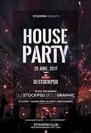House Party Flyer Template Free Airsee Me