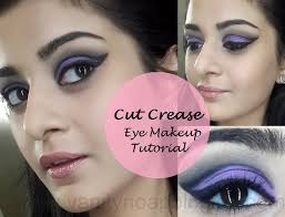 how to easy cut crease eye makeup look