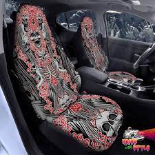 Angel Wings Bats Car Seat Covers Grunge