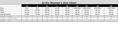 Arctix Womens Insulated Snow Pants Black X Large Regular
