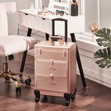 4 in 1 large makeup trolley beauty