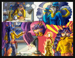 Carmelita Fox growth comic commission Pg 1 by manpersonguy -- Fur Affinity  [dot] net