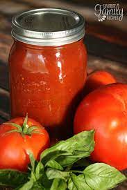 homemade canned tomato sauce favorite