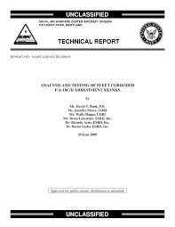 Pdf Analysis And Testing Of Fleet Corroded F A 18c D