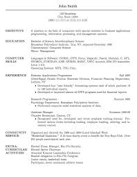 Sample Resume Format for Fresh Graduates  Two Page Format     Pinterest