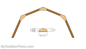 12x16 Gambrel Shed Roof Plans