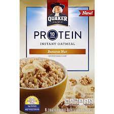 quaker protein instant oatmeal banana