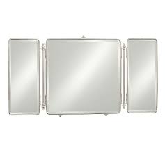 Vintage Tri Fold Mirror 47 X 25