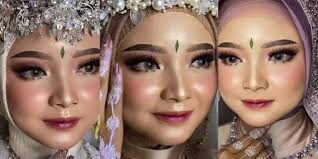 makeup pada 1 wajah pengantin