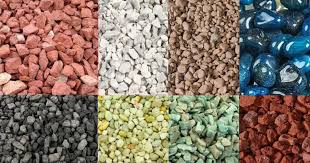 pea gravel colors and sizes