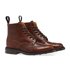 Trickers Stow Boots Caramel Kudu Country Attire Us