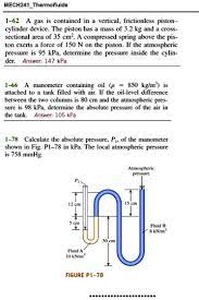 frictionless piston cylinder device