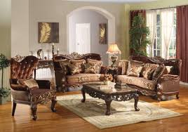 fabric clic sofa with wood frame and
