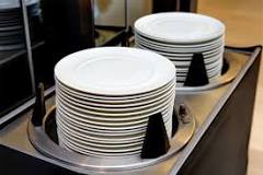 How do restaurants keep their plates hot?