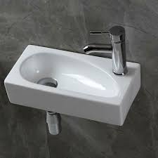 modern small ceramic wash basin compact