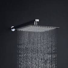 How much does a walk in shower cost? Anmex 6x6 6 Inch Ultraslim Heavy Ss Rain Shower Rain Shower Head With 15inch Arm Price In India Buy Anmex 6x6 6 Inch Ultraslim Heavy Ss Rain Shower Rain Shower Head