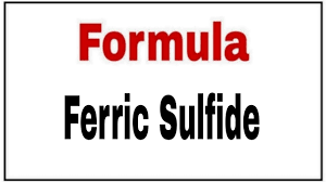 ferric sulfide formula