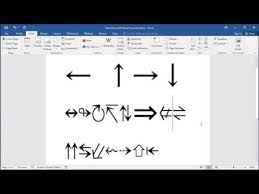 How To Insert Arrows In Word You