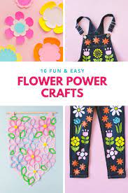 10 flower power crafts to welcome