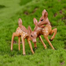 Garden Sculpture Decor Artificial Deer