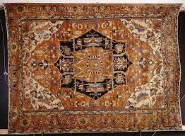 an antique heriz carpet artist