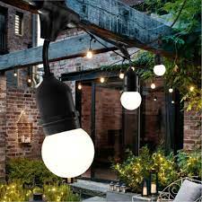 Power Cord Outdoor Porch String Lights