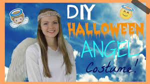 easy cute diy halloween angel costume