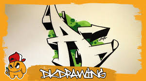graffiti alphabet tutorial how to