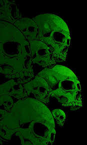 mobile wallpaper dark skull 1328802
