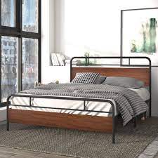 metal platform bed frame