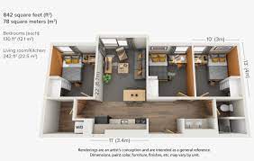 av 3 bed 130 square meter house plan
