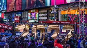 Ball drop in Times Square marks the ...