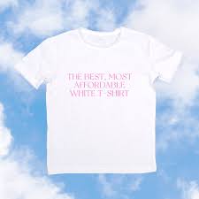the best most affordable white t shirt