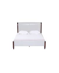 Eternity Queen Size Bed In White Colour