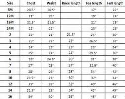 Girl Size 7 Skirt Length Chart Yahoo Search Results Baby