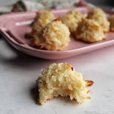 coconut macaroons with condensed milk