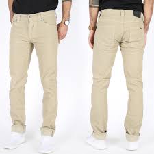 Details About New Nudie Mens Slim Fit Cord Jeans Trousers Grim Tim Sand Cord