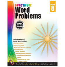 Spectrum Math Word Problems Grade 8