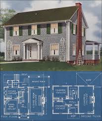 1921 Colonial Revival American Homes