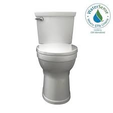 This complete toilet solution features an elongated bowl with a standard height. 7 Toilets In Store Home Depot Lowes Ideas Water Sense Toilet Flush Valves