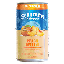 seagram s escapes peach bellini single