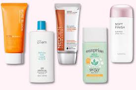 best korean sunscreens for oily skin in